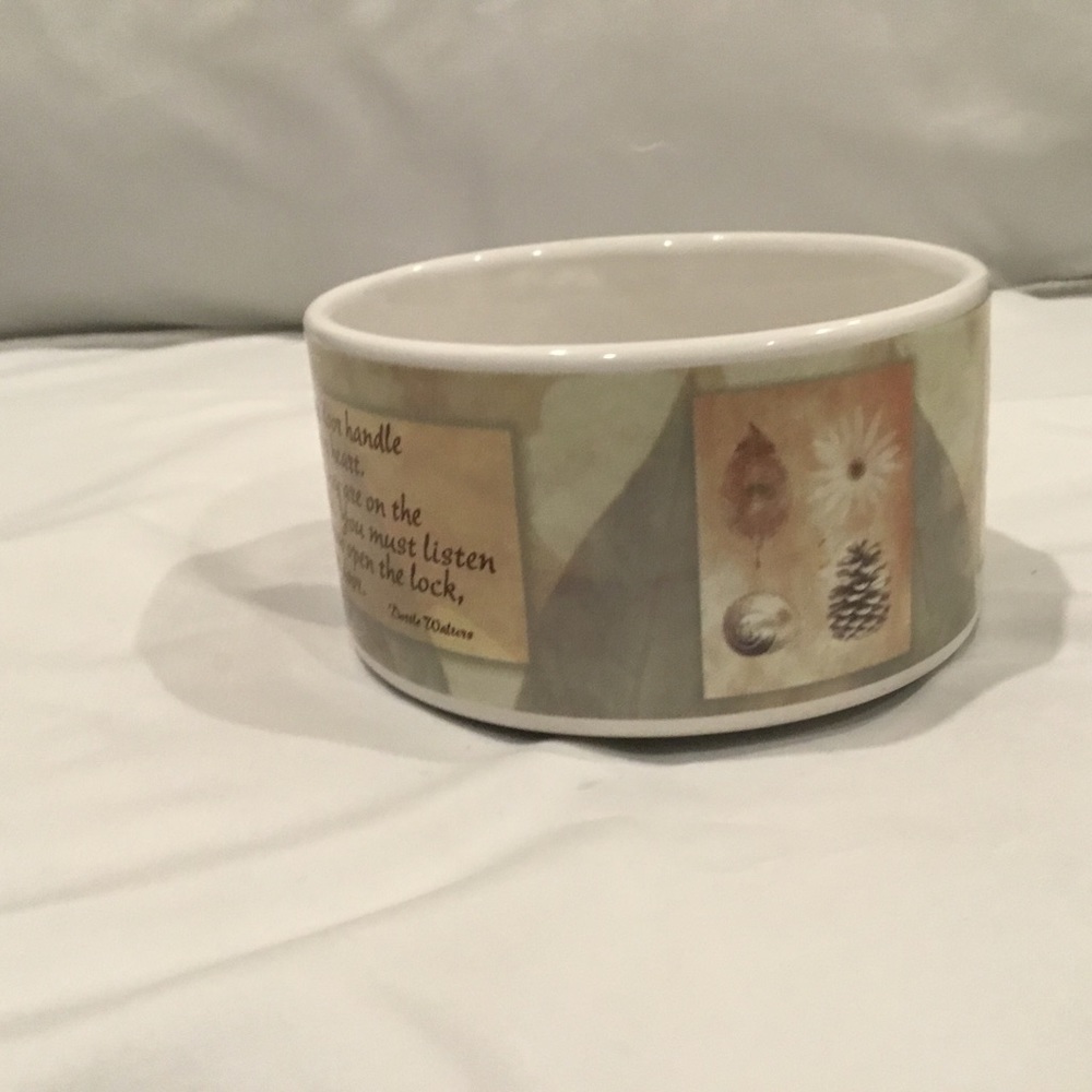 Soup mug with verses
